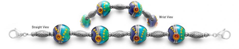 Beaded Medical Bracelet Designer Bead Medical Bracelets Miro 0447