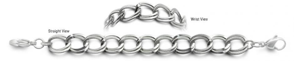 Designer Stainless Medical Bracelets Nuovi Anelli 0552