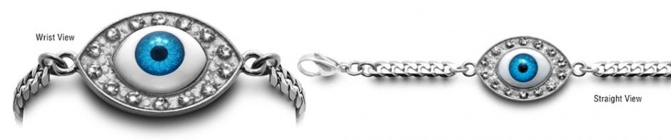 Medical Bracelet Designer Medical Bracelets Blue Eyes 0572