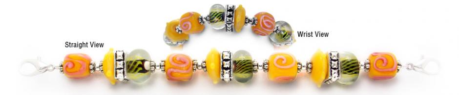 Beaded Medical Bracelet Designer Bead Medical Bracelets Honolulu Honey 0598