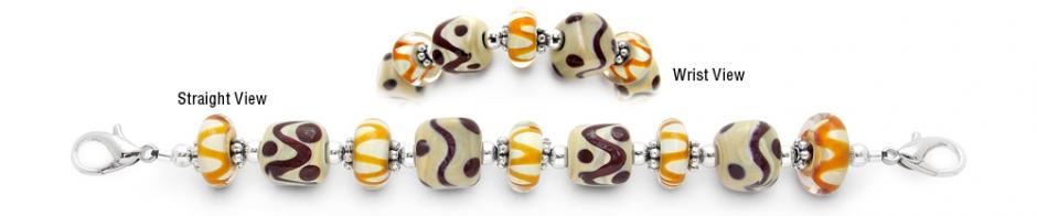 Beaded Medical Bracelet Designer Bead Medical Bracelets Indian Harvest 0699