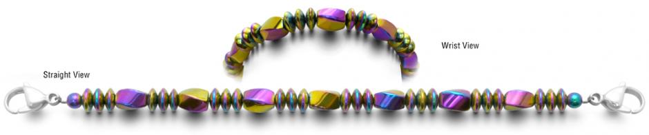 Rainbow Medical Bracelet Designer Bead Medical ID Bracelets Color Crazy 0718