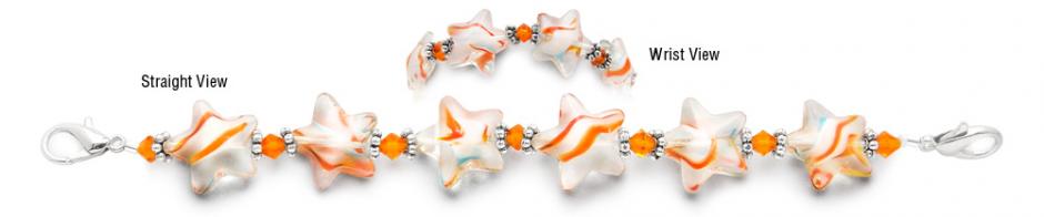 Beaded Medical Bracelet Designer Bead Medical Bracelets Wish Upon a Star 0880