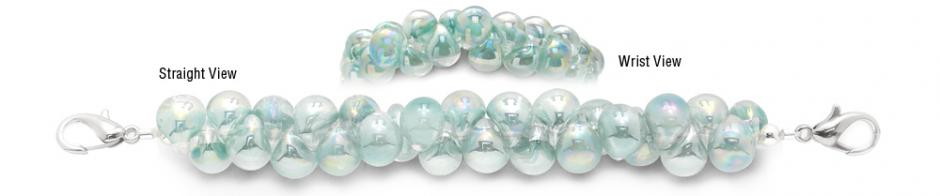 Beaded Medical Bracelet Designer Bead Medical Bracelets Arctic Ice 0882