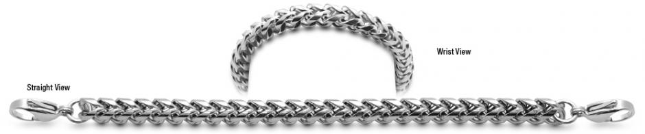 Designer Stainless Medical ID Bracelet Fermo 0943