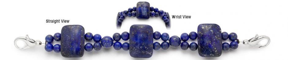 Lapis Medical Bracelet Designer Bead Medical Bracelets Notte Stellata 0961