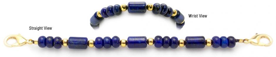 Lapis Lazuli Medical Bracelet Designer Bead Medical Bracelets Lady Lapis Lazuli 0966