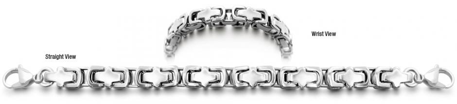 Stainless Medical Bracelets Stainless Medical ID Bracelets Torino 0996