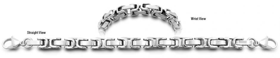 Designer Stainless Medical ID Bracelets Arezzo 0997