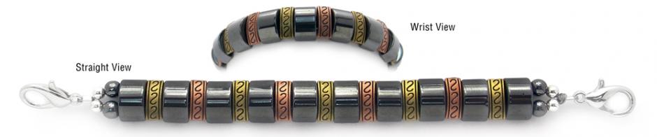 Beaded Medical Bracelet Designer Bead Medical Bracelets Triple Delights 1055