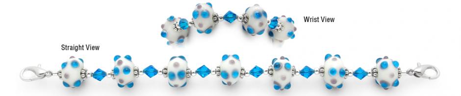 Beaded Medical Bracelet Designer Bead Medical Bracelets Galaxidi 1074
