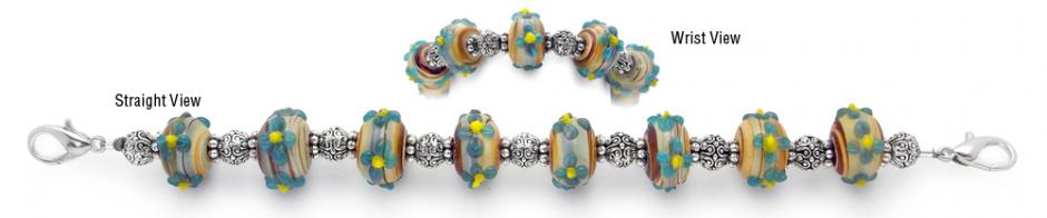 Beaded Medical Bracelet Designer Bead Medical Bracelets Bluestars 1077