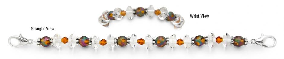 Beaded Medical Bracelet Designer Bead Medical Bracelets Celestial Flicker 1125