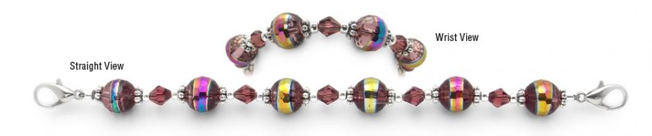 Beaded Medical Bracelets Designer Bead Medical Bracelets Prufrock’s Charm 1131