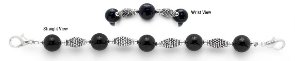 Beaded Medical Bracelet Designer Bead Medical Bracelets Black Knight 1163