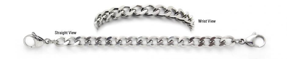 Designer Stainless Medical Bracelets Grande Stile 1253