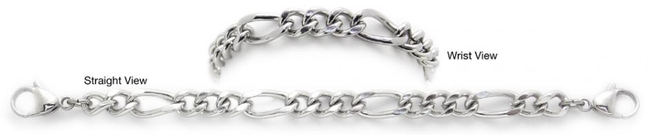 Designer Medical Bracelets Designer Stainless Medical Bracelets Grande Potenza 1254