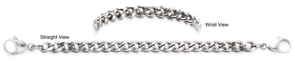 Designer Stainless Medical Bracelet Elegante 1263