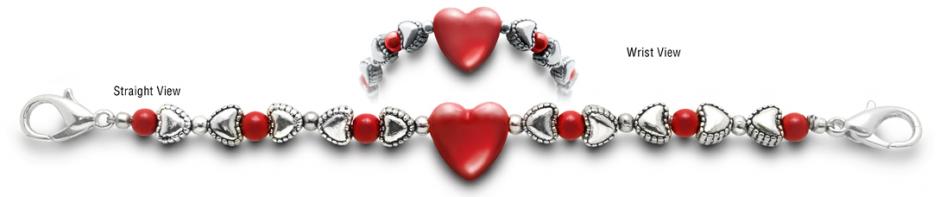 Bead Medical Bracelet Designer Bead Medical Bracelets Hearts Content 1284