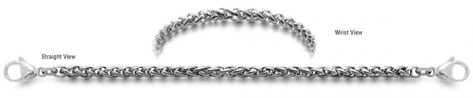 Designer Stainless Medical Bracelets Cavallino 1307