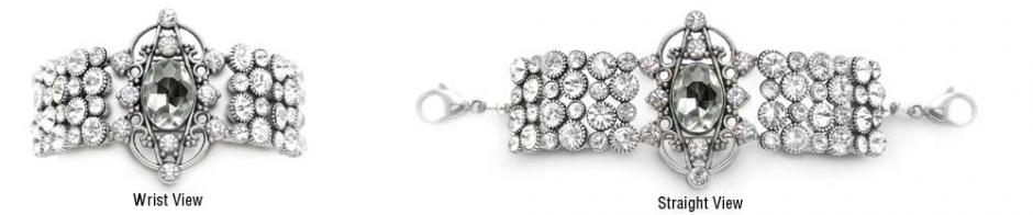 Rhinestone Medical Bracelets Designer Fashion Rhinestone Medical Bracelets Palace Gates-2 1566