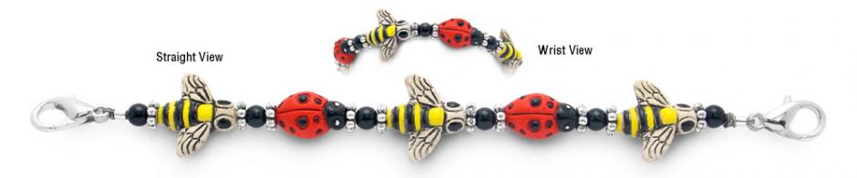 Beaded Medical Bracelet Designer Bead Medical Bracelets Lady Be Good 1579