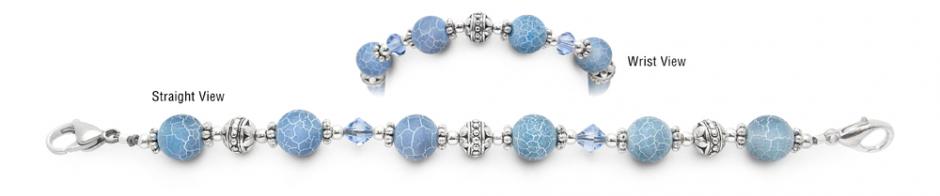 Beaded Medical Bracelet Designer Bead Medical Bracelets Spider Lace 1581