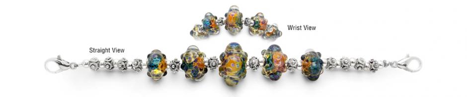 Beaded Medical Bracelet Designer Bead Medical Bracelets Marine Mysteries 1583