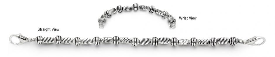 Beaded Medical Bracelet Designer Bead Medical Bracelets Twist and Shout 1642