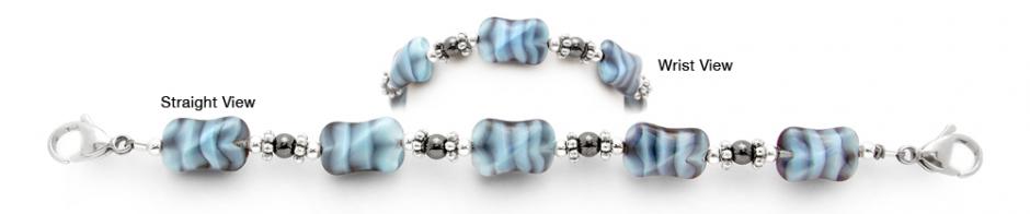 Beaded Medical Bracelet Designer Bead Medical Bracelets My Blue Zebra 1706