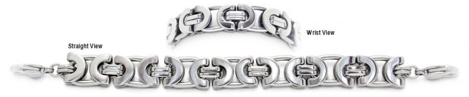 Designer Stainless Medical Bracelets Suzzara 1740