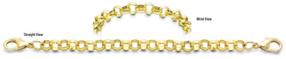 Designer Gold Medical ID Bracelets Symphonies 1833