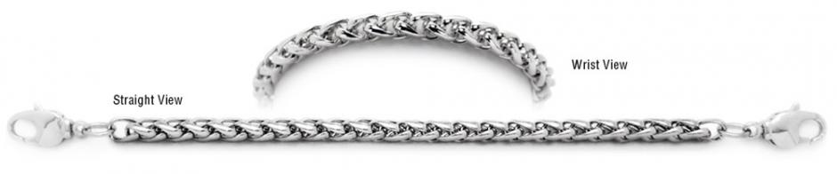 Designer Silver Medical Bracelets Bella Coda 1866