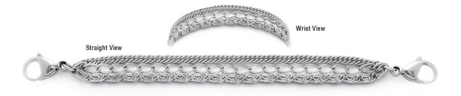 Designer Medical Bracelet Designer Stainless Medical Bracelets Importanza 1897