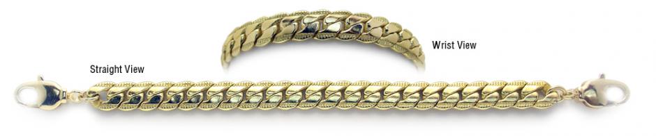 Gold Medical Bracelet Designer Gold Medical Bracelets Prizzi Oro 1899