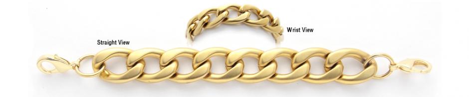 Gold Over Stainless Medical Bracelet Gold Over Stainless Medical Bracelets Una Breve Corsa 1911