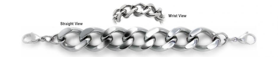 Stainless Medical Bracelets Designer Stainless Medical ID Bracelet Eleganza dell'Umbria 1912