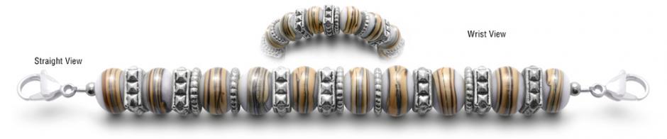 Bead Medical Bracelet Chinka Too 1941 Designer Bead Medical ID Bracelets