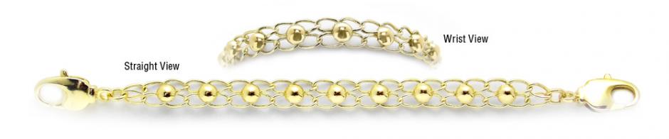 Gold Medical Bracelet Designer Gold Medical Bracelets Cerchi de Oro 1963
