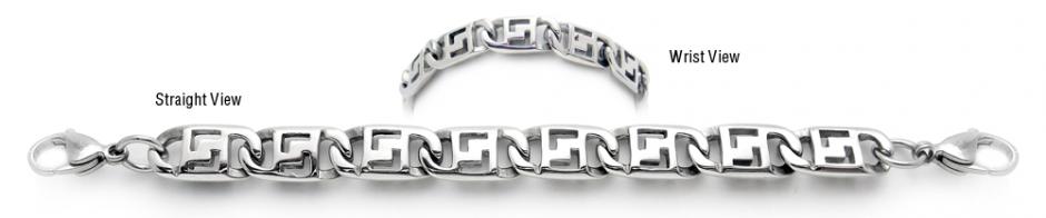 Stainless Medical Bracelets Designer Stainless Medical Bracelets Cantante di Rock’N Roll 1909