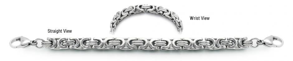 Designer Medical Bracelet Milano 1966 Designer Stainless Medical ID Bracelet