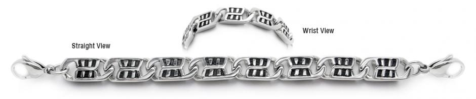 Designer Medical Bracelet Designer Stainless Medical Bracelets Brezza della Finestra 1975