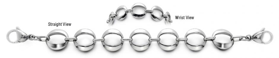 Stainless Medical Bracelet Designer Stainless Medical ID Bracelets Ovali di Venezia 1983