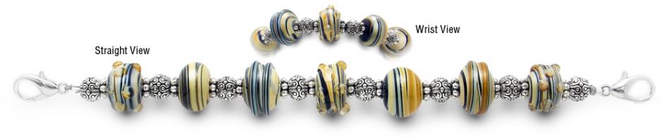 Beaded Medical Bracelet Designer Bead Medical Bracelets Rhapsody in Naples 2035