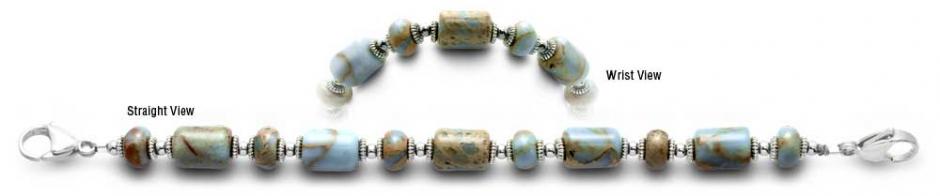 Beaded Medical Bracelets Designer Beads Medical Bracelet Safari Gems 2036
