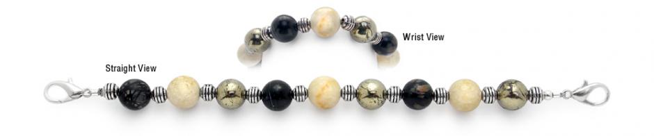 Beaded Medical Bracelet Designer Bead Medical Bracelets Golden Protector 2046