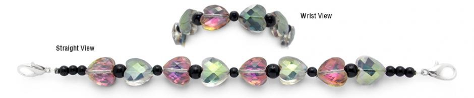 Beaded Medical Bracelet Designer Bead Medical Bracelets Cupid’s Bow 2072