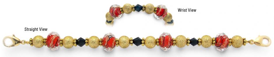 Beaded Medical Bracelet Designer Bead Medical Bracelets Monte Carlo Magic 2074