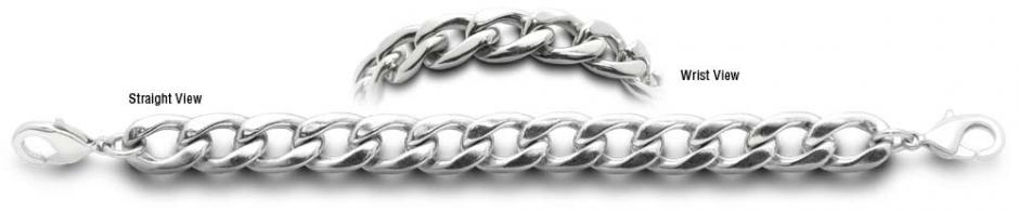 Designer Stainless Medical Bracelet Catena Dura 2207