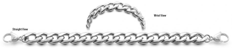 Designer Stainless Medical Bracelet Catena 2207